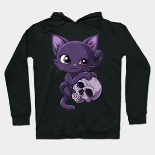 Cat Skull Fashion Hoodie